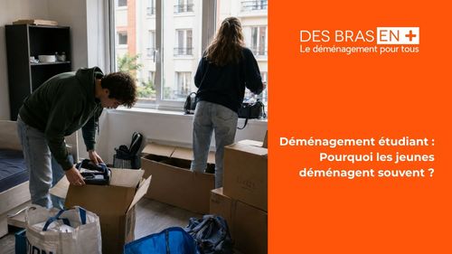 Études, budget, colocation : les raisons qui poussent les étudiants à déménager.