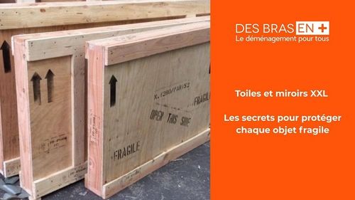 Nos astuces pour transporter un objet fragile ou une œuvre d'art volumineuse
