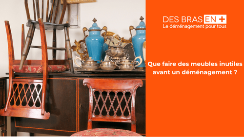 Meuble dont on ne veut plus : quelles solutions avant un déménagement ? 
